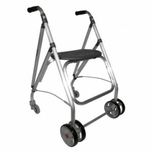 Andador de aluminio con asiento