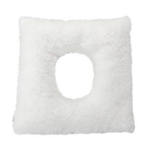 Cojín antiescaras cuadrado con agujero